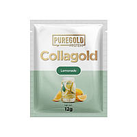 Препарат для суставов и связок Pure Gold Protein CollaGold, 12 грамм Лимонад DS