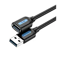 Удлинитель Vention USB-USB 0.5m, Black (CBHBD)