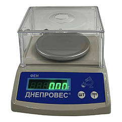 Ваги електронні лабораторні, ФЕН-Л до 600 г ваги Днепровес