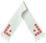 Рушник на ікону "Яросвіт" колір червоно-бордовий 16х130см Слобожанка