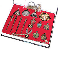 Rest Подарунковий набір атрибутика зі світу Гаррі Поттера. Чарівні палички, медальйони, кулони Гаррі Поттер