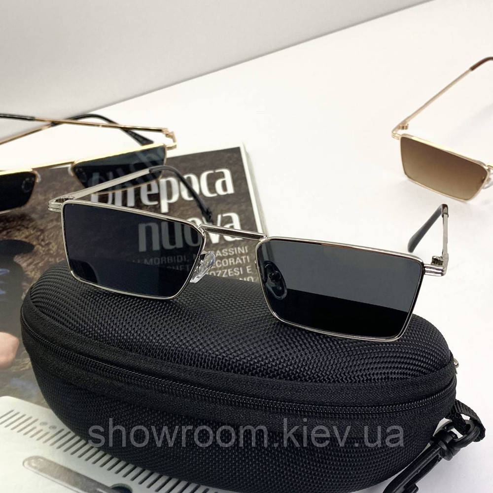Жіночі модні сонцезахисні окуляри Elegance (003) gold