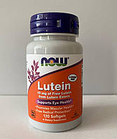 NOW Foods Лютеин Lutein 10мг 120капсул