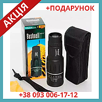 Монокуляр для наблюдения Bushnell 16x52 подзорная труба с чехлом монокль для охоты и рыбалки