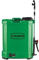 Садовый электрический опрыскиватель аккумуляторный 16 литров ранцевый электроопрыскиватель NOWA OP 1516m