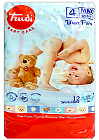 Подгузники-трусики Trudi Baby care Италия 4 (8-15кг) 72шт