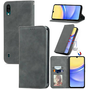 Чохол-книжка Skin Feel Leather Wallet для ZTE Blade A51 Lite / A5 2020 Grey