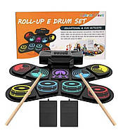 Б/У.Портативная электронная ударная установка Roll-UP E DRUM SET