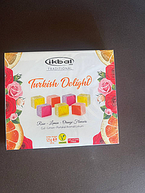Рахат-лукум фруктовий Ikbal Turkish Delight with lemon, rose, orange flavor 125 г