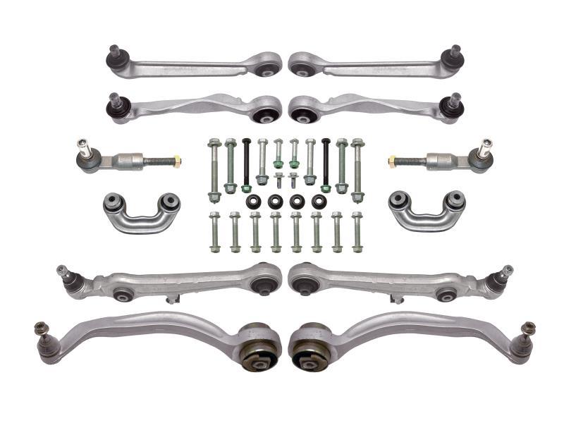 Комплект важелів передньої підвіски RAISO Audi A6 C5 / Ауді А6 С5 (тонкий палець), фото 1