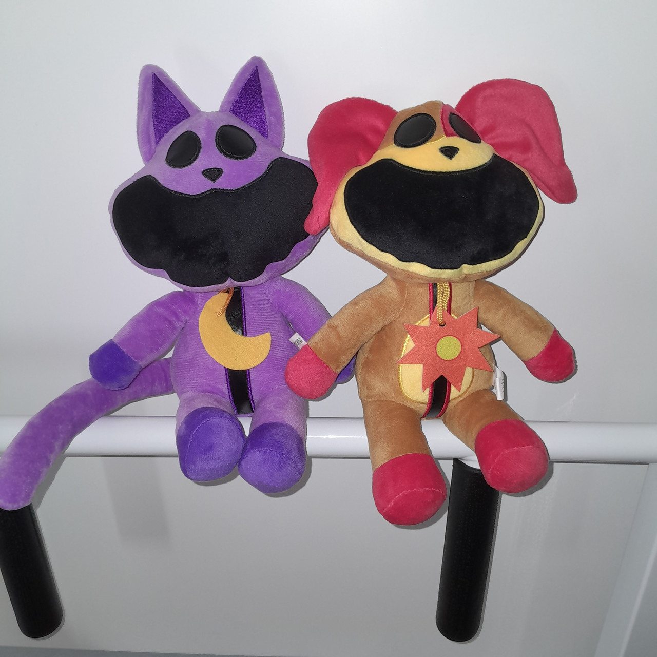 М'які іграшки усміхнені звірі Кіт Дрема фіолетовий Поппі Плей тайм Smiling Critters Собачка ДогДей DogDay