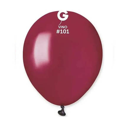 Повітряні кульки 5" VINO (#101) упаковка 100 шт GEMAR, фото 2