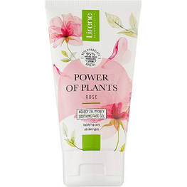 Гель для вмивання Lirene Power Of Plants Rose Washing Gel Заспокійливий 150 мл (5900717077362)