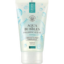 Гель для вмивання Lirene Aqua Bubbles Hyaluronic Acid 4D Moisturizing Washing Gel 150 мл (5900717769519)