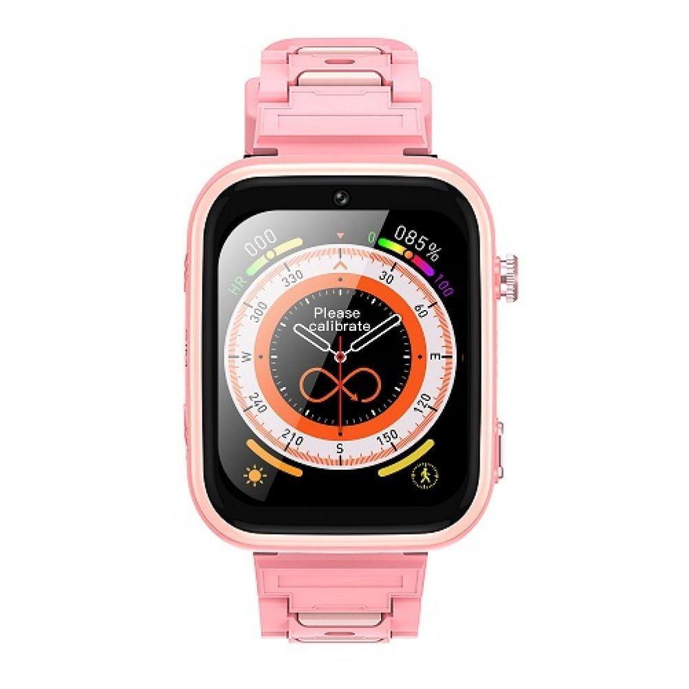 Дитячий Смарт Годинник XO H130 4G GPS Колір Рожевий, фото 1