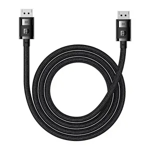 Відео-кабель Baseus (B00633706111-02) DisplayPort (тато) - DisplayPort (тато), 2m Black