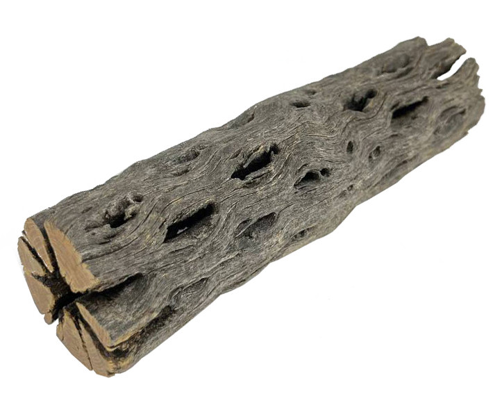 Декорація трубка з кактуса AQUAXER, Cholla 15 см, 3.5-4 см.
