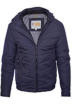 Куртка чоловіча демісезонна Black Vinyl 24-TC24-2370 темно-синя