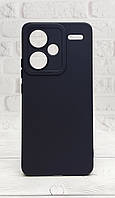 Чохол Pro Camera для Xiaomi Redmi Note 13 Pro Plus 5G бампер із мікрофіброю чорний