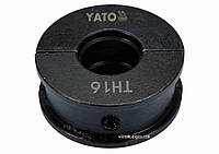 Насадка для прес-кліщів YT-21750 YATO : TH16 мм [50] Покупай это Galopom