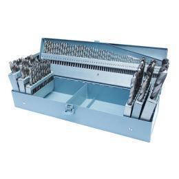 Комплект спіральних свердел із швидкорізальної сталі, 118 шт., 1-13 мм Holzmann SPS 118, фото 1