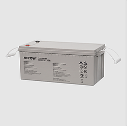 Акумулятор гелевий для ДБЖ та інверторів 12V 200Ah Vipow BAT0419