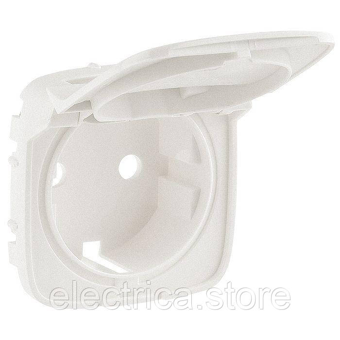 Накладка розетки з кришкою Valena ALLURE перли 754849, фото 1