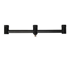 Буз-бар на 3 удилища Carp Pro 3 Rod Fixed Buzz Bar Lock-Nut 12" 30см