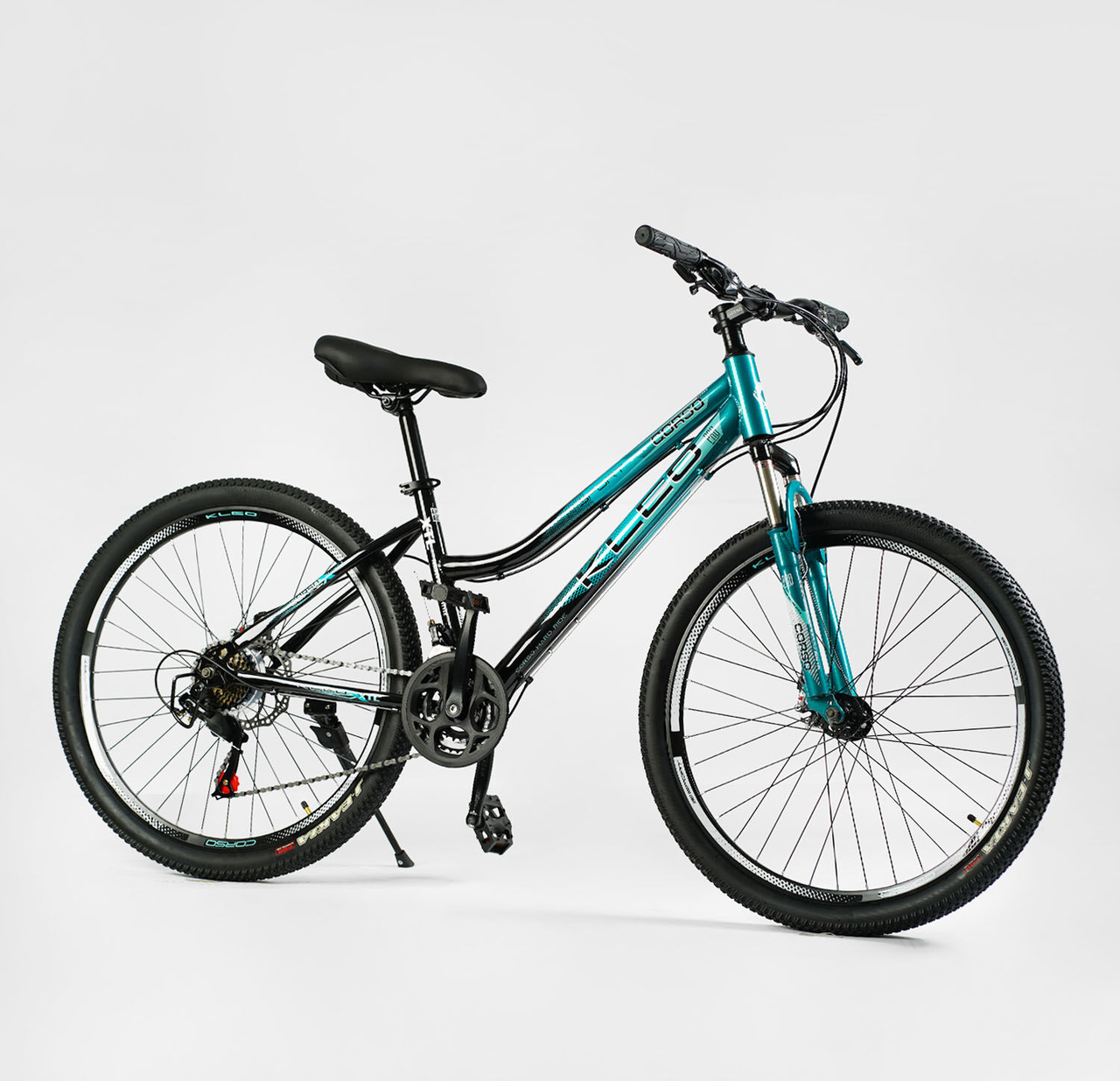 Велосипед спортивний Corso KLEO на 26 дюймів, Green 26088