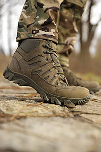 Напівчеревики Крейзі Олива Хутро (40)