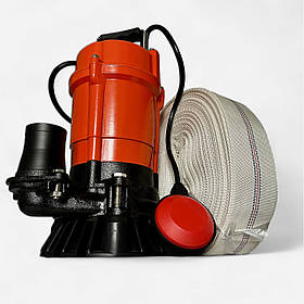 Фекальний насос  AkWa PUMPS  1.5 кВт з подрібнювачем + шланг 20м