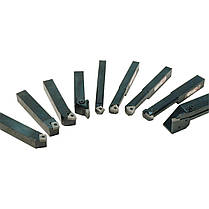 Різці токарні, КОМПЛЕКТ з 9 шт. 16 мм Holzmann 9TLG16, фото 2