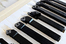 Різці токарні, КОМПЛЕКТ з 9 шт. 16 мм Holzmann 9TLG16, фото 4