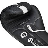 Боксерські рукавиці RDX F6 Kara Matte White 14 унцій  (капа в комплекті), фото 9