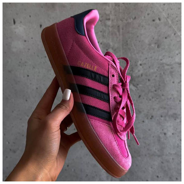 Adidas gazelle violet sales