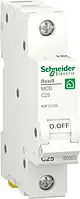 Автоматический выключатель Schneider Electric RESI9 25 А, 1P, кривая С, 6кА (R9F12125)
