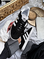 Кроссовки Adidas Gazelle Black White