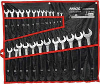 Набір ключів рожково-накидних Miol 25 предметів 51-715 набор ключей