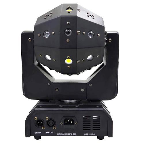 Стробоскоп лазерный, LED светодиодная вращающаяся голова RGB 120Вт, Мяч ASP - фото 5 - id-p2032673511