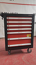 Візок для майстерні з інструментами з хромованадіевой стали Holzmann WW 790W, фото 2