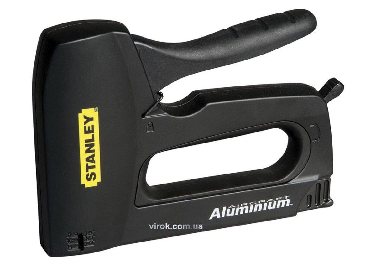 (DW) Степлер STANLEY "Light Duty 6-TR150L" для скоб типу "А" і шпильок Покупай это Galopom