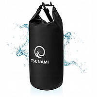 Гермомішок TSUNAMI Dry Pack 30 л водозахисний Black (P-5907739312884)