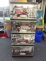 Комод пластиковий elif Лондон 2