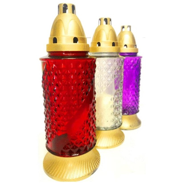 Лампадка скляна 42 година. (29 см.) 1/9 (711), фото 1