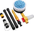 Обертова щітка насадка для шланга Water Blast Cleaner Roto Brush MAG-764, фото 6