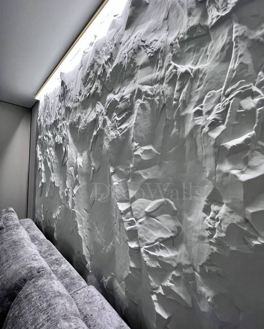 Гіпсові 3D-панекції Барельєф Велика Скала DecoWallsTM