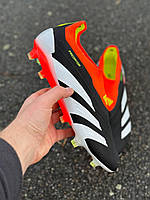 Копочки мужские Adidas Predator Elite Laceless FG, обувь футбольная бутсы Адидас Предатор