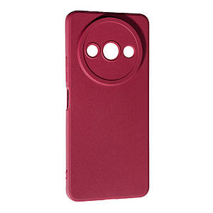 Силіконовий чохол SMTT для Xiaomi Redmi A3/A3x Bordo