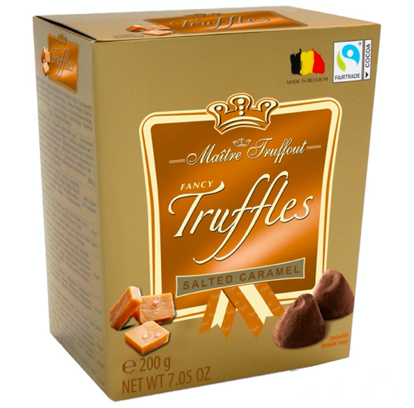 Цукерки трюфелі 🍬 Lacasa "Caramelo a la Sal" 200 гр. Іспанія, фото 1