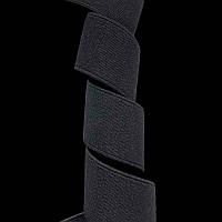 Резинка 30 мм полиэфирная тесьма эластичная усиленная обувная цвет черный